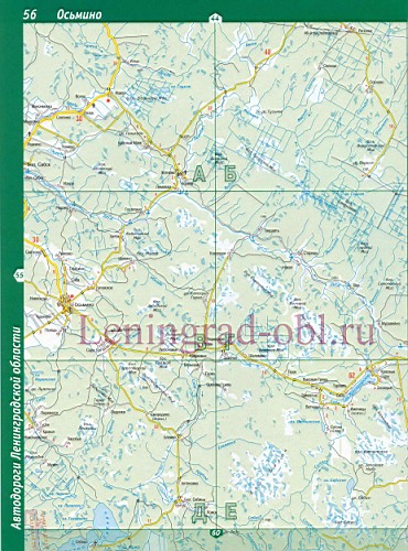 Топографическая Карта Подпорожского Района